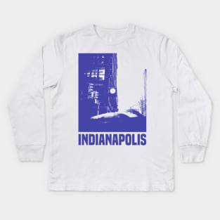 Indianapolis Kids Long Sleeve T-Shirt